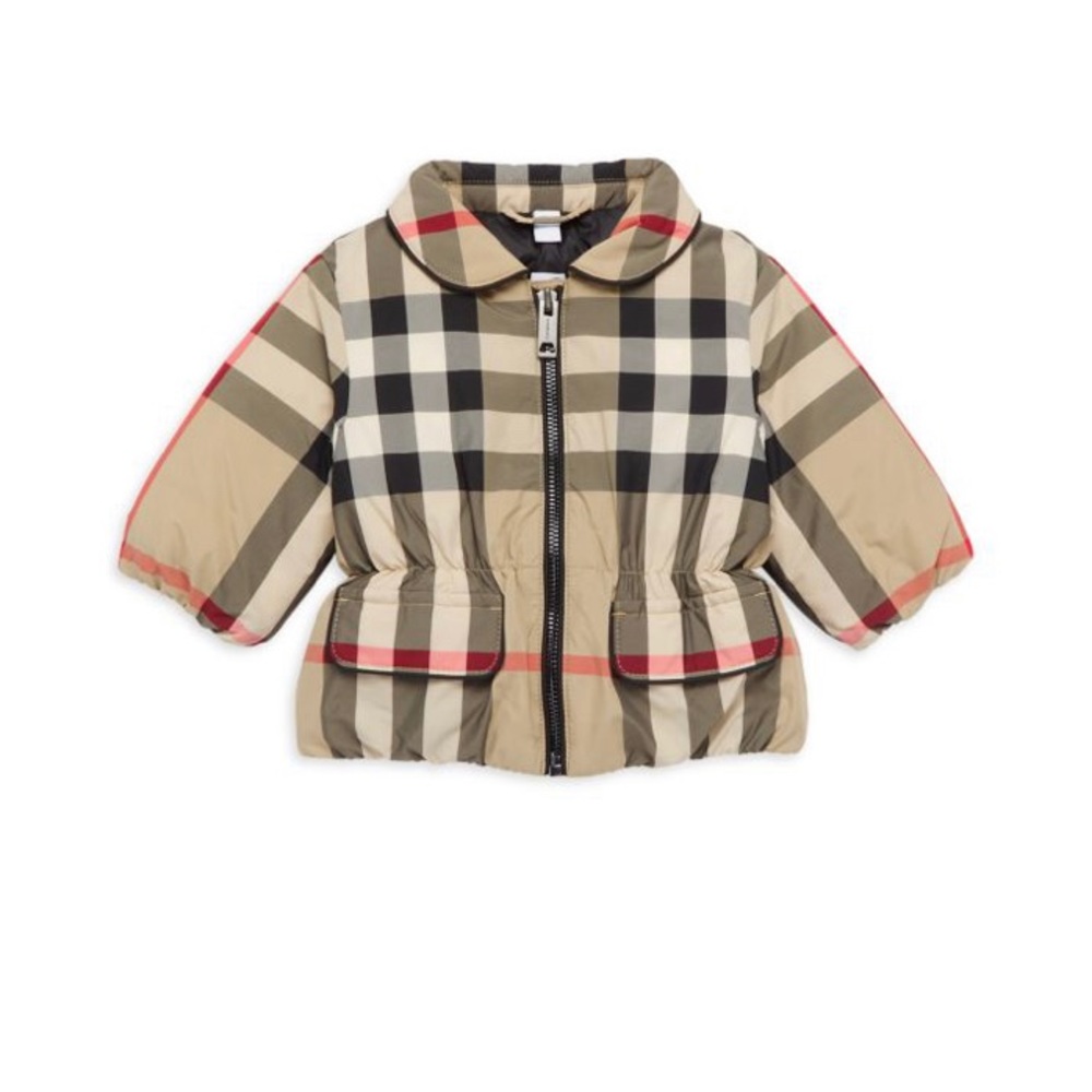 Authentic Burberry Girl’s Mollie Vintage Check Jacket-2Y